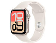 Смарт часовници Apple Watch SE 3 GPS + Cellular 44mm Starlight Aluminium Case with Starlight Sport Band - S/M
