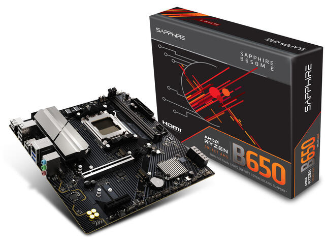 Дънни платки Sapphire B650M-E