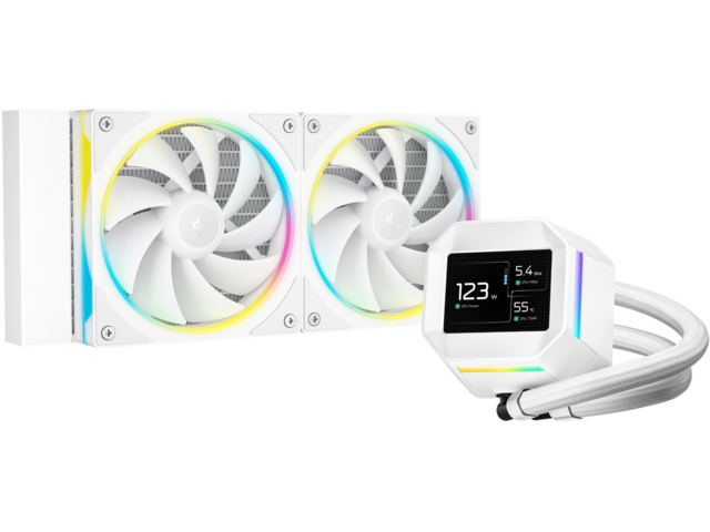 Охладители DeepCool LM240 WH