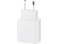 Зарядни устройства Samsung EP-T4511 45W захранващ адаптер с кабел, бял