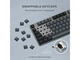 Клавиатури Satechi SM3 Slim Mechanical Backlit Bluetooth Keyboard (Light) - US - Dark