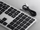Клавиатури Satechi Slim X3 Bluetooth Keyboard US - Silver