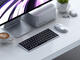 Клавиатури Satechi Slim X1 Bluetooth Keyboard US - Silver