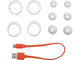 Слушалки JBL Live Free NC+ TWS, White