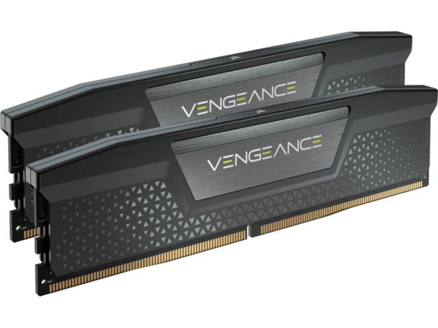 CORSAIR DDR5-6000MHz 32GB(16GB×2) CL36 32GB (2x16GB) DDR5 6000 MT/s CL36 Corsair VENGEANCE Black