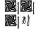 Вентилатори Fractal Design Momentum 14 RGB Black 3-pack