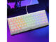 Клавиатури Marvo Hecate 61R TKL, White - RED switches