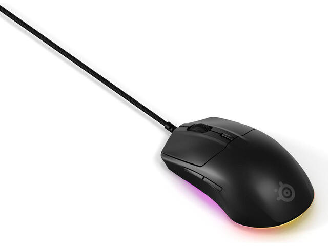 Мишки SteelSeries Rival 3 Gen2 - Black, с нарушена опаковка