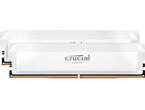 Оперативна памет 32GB (2x16GB) DDR5 6400 MT/s CL32 Crucial Pro OC Gaming White
