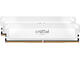 Оперативна памет 32GB (2x16GB) DDR5 6400 MT/s CL32 Crucial Pro OC Gaming White