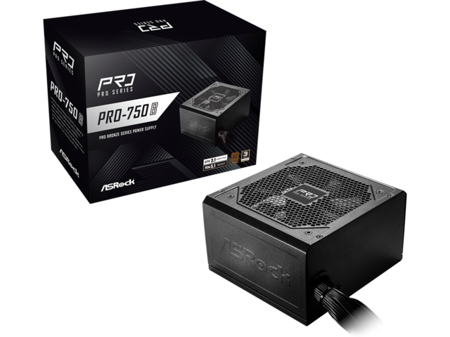Захранвания за компютри ASRock PRO-750B ATX 3.1