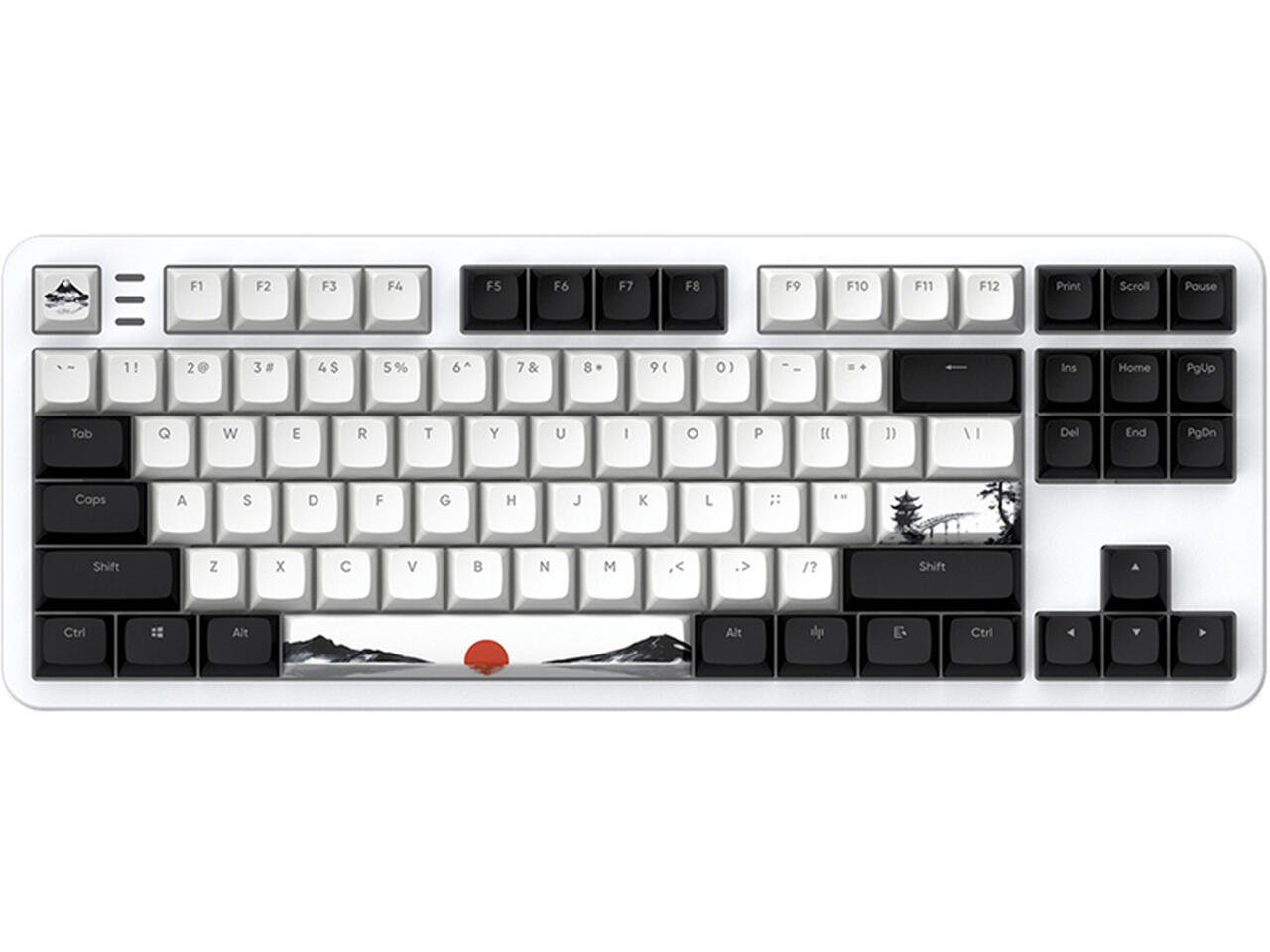 Project 87 Dark Project 87 Fuji V2 RGB TKL, G3MS Sapphire Switches, ABS | Desktop ...