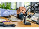 Слушалки HP Poly Voyager 4320 UC Stereo USB-A Headset +BT700 USB-A Adapter +Charging Stand (77Y99AA)
