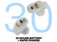 Слушалки Skullcandy Push 720 Open, Bone
