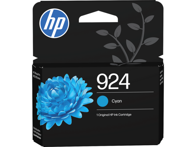 Консумативи HP 924 Original Ink Cartridge, Cyan