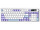 Клавиатури Ajazz AK980 V2 - (English US), Purple- White