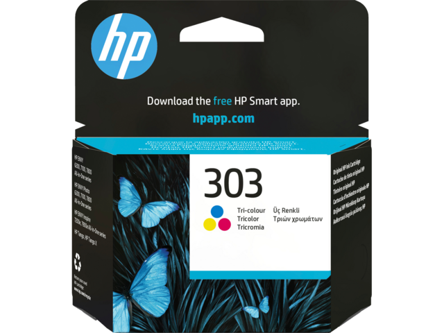 Консумативи HP 303, три цвята (T6N01AE)
