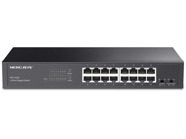 Мрежово оборудване Mercusys MS116GS