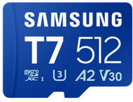 Карти памет 512GB Samsung T7 microSD Card microSDXC™ UHS-I Card