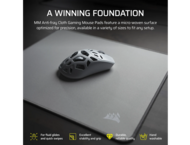 Падове Corsair MM Anti-fray Cloth Gaming Mouse Pad – XL, Gray