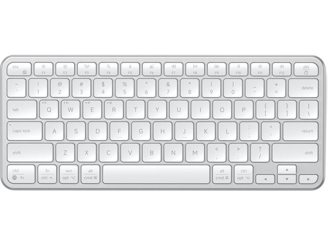 Клавиатури Satechi Slim EX1 Wireless Keyboard - US English - Silver