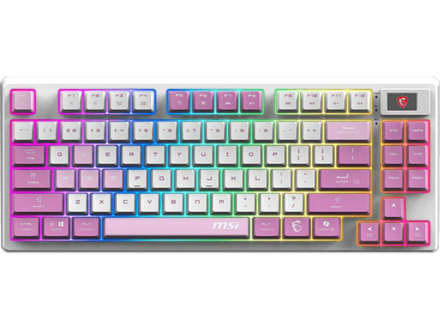 Клавиатури MSI FORGE GK600 TKL WIRELESS, VIOLET