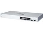 Мрежово оборудване Cisco CBS220 Smart 16-port Gigabit PoE 130W 2x1G SFP uplink