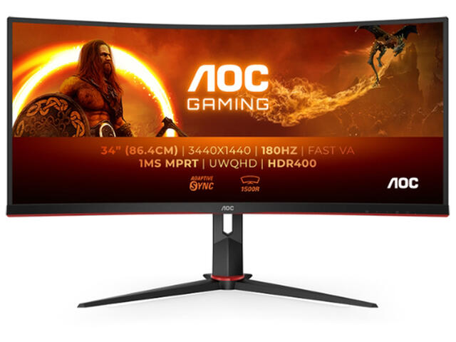 Монитори AOC CU34G2XP/BK