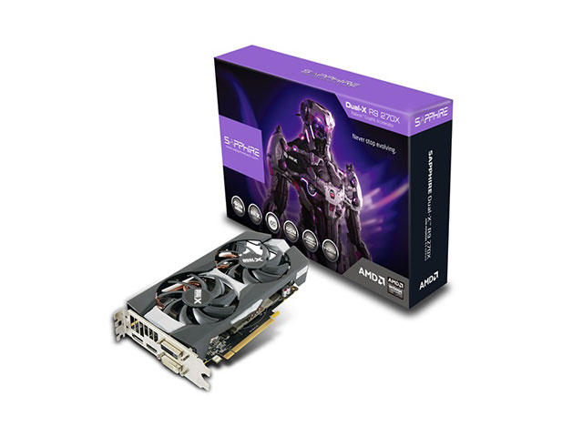 Видео карти SAPPHIRE R9 270X 4GB GDDR5