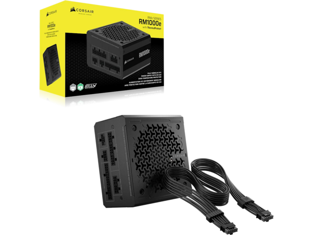 Захранвания за компютри Corsair RM1000e Thermal Protect ATX 3.1