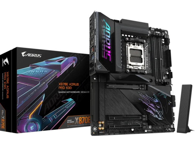 Дънни платки GIGABYTE X870E AORUS PRO X3D