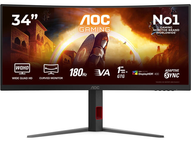Монитори AOC CU34G4CA