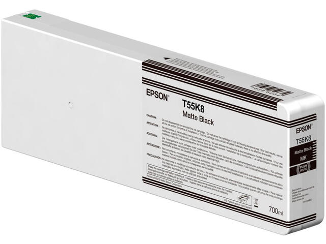 Консумативи Epson UltraChrome HDX/HD T55K800, Matte Black