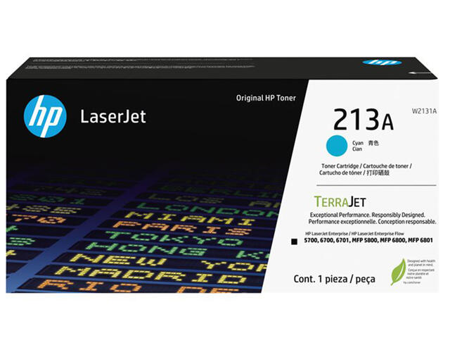 Консумативи HP 213A, Cyan