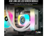 Части и аксесоари CORSAIR iCUE LINK LCD Module - White