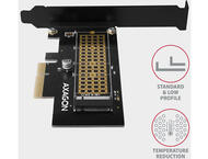 Кабели и Адаптери AXAGON PCEM2-N PCI-E 16x - M.2 SSD NVMe