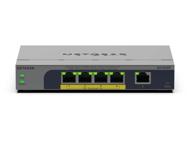 Мрежово оборудване NETGEAR GS105EP