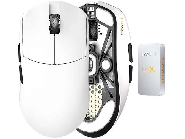 Мишки Lamzu MAYA X 8K,  White 