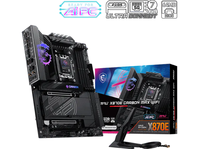 Дънни платки MSI MPG X870E CARBON MAX WIFI