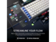 Клавиатури Corsair VANGUARD AIR 99 WIRELESS Optical-Mechanical Gaming Keyboard - White
