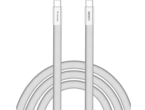 Кабели и Адаптери Verbatim Sync & Charge SoftTouch Cable 100W USB-C® to USB-C, 120cm, White