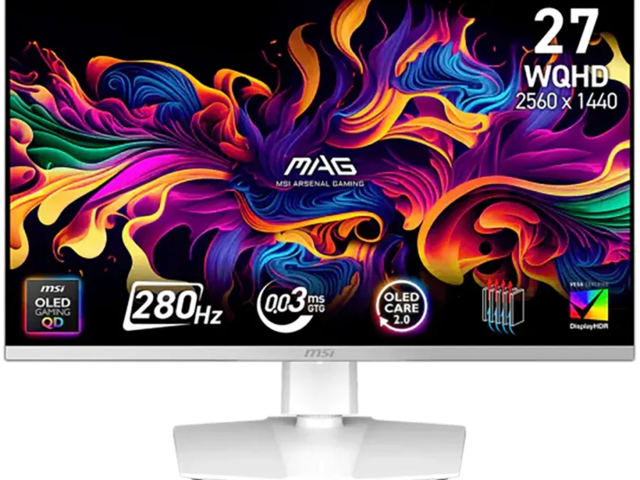 Монитори MSI MAG 272QPW QD-OLED X28