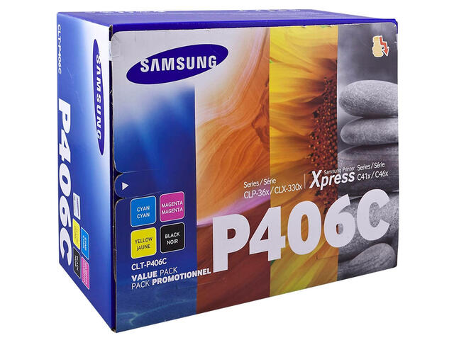 Консумативи Samsung CLT-P406C 4-pk