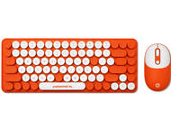 Клавиатури Acer Packard Bell The DotCombo Wireless Keyboard and Mouse Set - Orange - US English QWERTY Keyboard Version