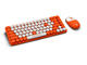 Клавиатури Acer Packard Bell The DotCombo Wireless Keyboard and Mouse Set - Orange - US English QWERTY Keyboard Version