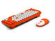 Клавиатури Acer Packard Bell The DotCombo Wireless Keyboard and Mouse Set - Orange - US English QWERTY Keyboard Version
