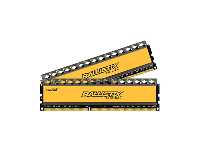 Оперативна памет Crucial 8GB (2x4096MB) DDR3 1600MHz