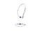 Слушалки Sennheiser Adidas PX 685i Sports, в бяло-синьо