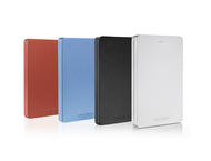 Външни HDD 2TB Toshiba Canvio ALU 3S, син