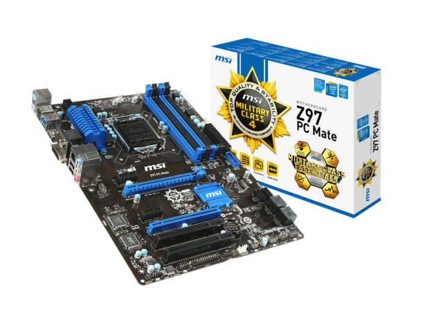 Дънни платки MSI Z97 PC MATE